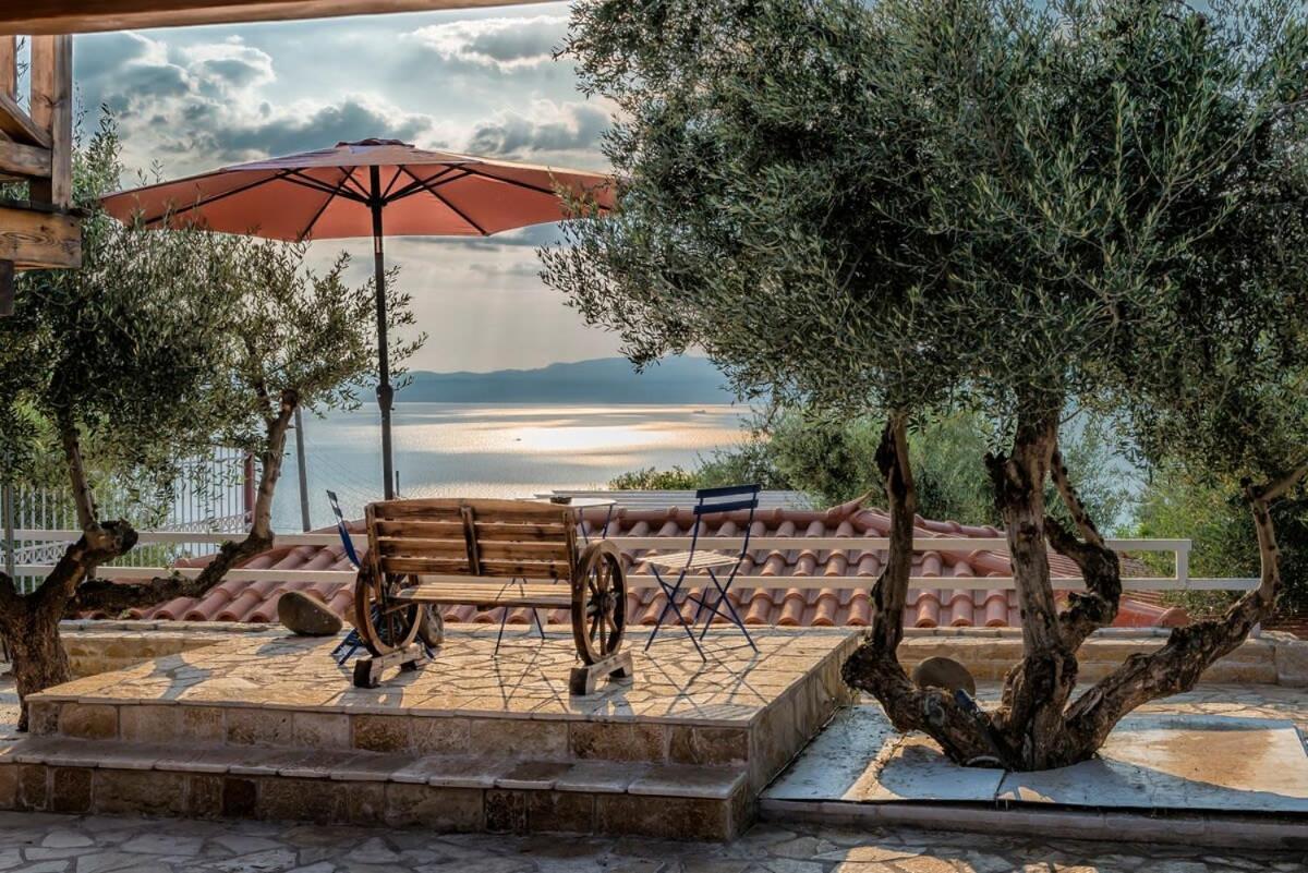 Villa Needa'S - Emotions House Crystal Pool Mikrá Mandínia المظهر الخارجي الصورة